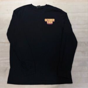 Black Long OVO Graphic Tee